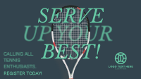 Retro Tennis Tournament  Animation Preview