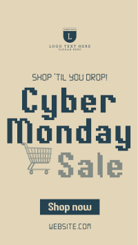 Cyber Monday Sale Instagram Reel Design