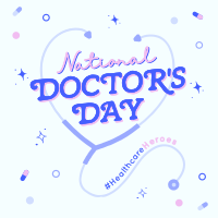 Quirky Doctors Day Instagram post Image Preview