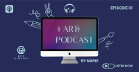 Art Podcast Episode Facebook ad Image Preview