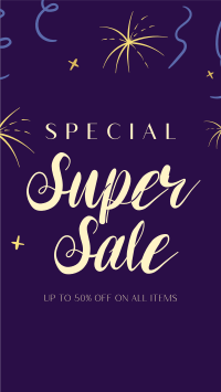 Special Super Sale  Instagram Reel Image Preview