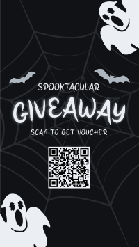 Spooktacular Giveaway Promo YouTube Short Design