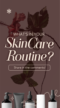 Beauty Skincare Engagement TikTok Video Image Preview