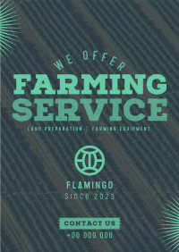 Trustworthy Farming Service Poster Image Preview