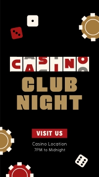 Casino Club Night Video Image Preview