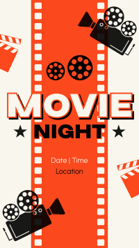 Movie Marathon Night TikTok Video Image Preview