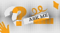 Ask Me Anything YouTube Banner Design