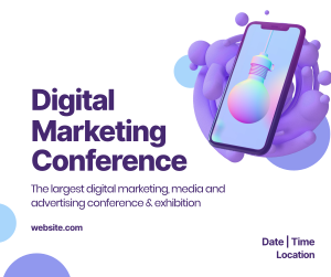 Digital Marketing Conference Facebook post