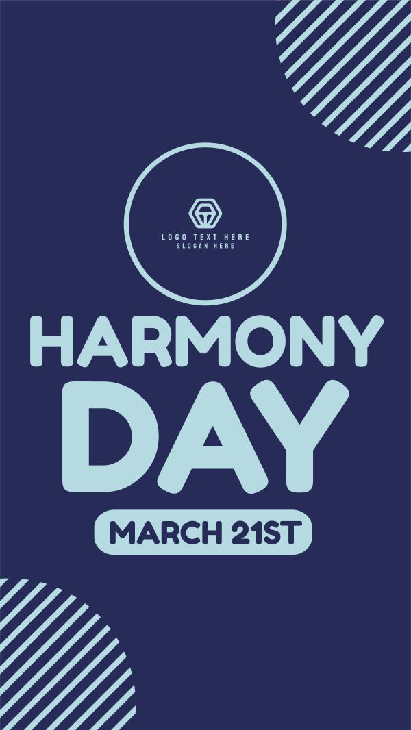 Harmony Week Facebook Story Design Image Preview