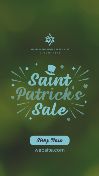 Quirky St. Patrick's Sale Instagram Story Design