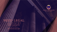Legal Adviser Zoom Background Design