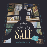 World Art Day Sale Instagram Post Image Preview
