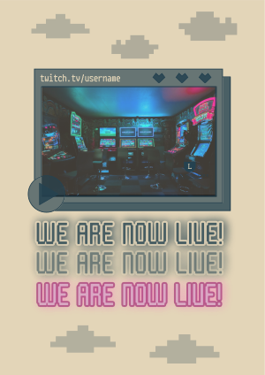 Gaming Livestream Flyer Image Preview