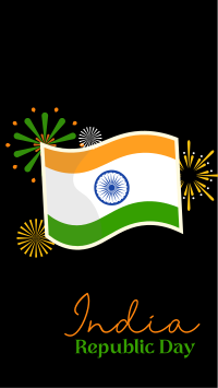 India Day Flag Instagram Story Design