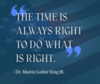 Martin Righteousness Quote Facebook post Image Preview