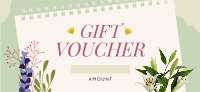 Flower Garden Gift Certificate Image Preview