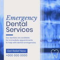 Corporate Emergency Dental Service Instagram post Image Preview