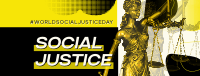 Maximalist Social Justice Facebook Cover Design