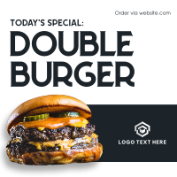 Double Patties Instagram Post Image Preview