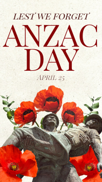 Anzac Day Collage Instagram Reel Image Preview