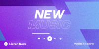 Bright New Music Announcement Twitter post Image Preview