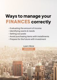 Finance Cityscape Flyer Image Preview