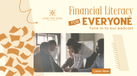 Financial Literacy Podcast Animation Image Preview