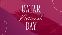 Qatar National Day Greeting Facebook event cover Image Preview