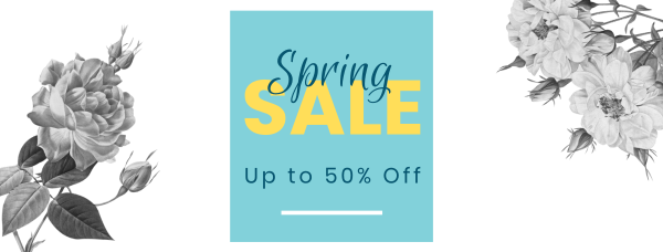 Spring Sale Facebook Cover Design Image Preview