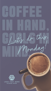 Coffee Motivation Quote YouTube short Image Preview