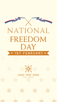 American Freedom Day TikTok Video Design