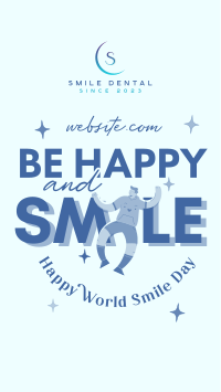 Be Happy And Smile Facebook Story Image Preview