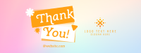 Thanks For Your Purchase Facebook cover Image Preview