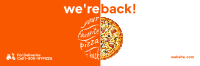 New York Pizza Chain Twitter Header Design