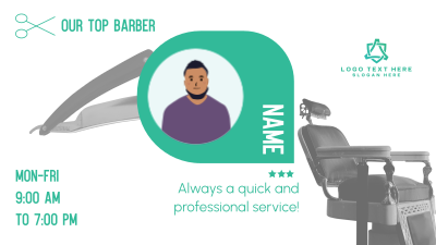 Top Barber Spotlight Facebook event cover Image Preview