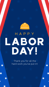 Labor Day Celebration Instagram Story Design