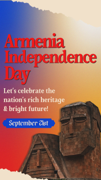 Artsakh Armenia Day TikTok Video Image Preview