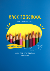 Back To School Poster Image Preview