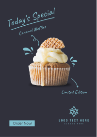Weekly Special Cupcake Flyer Design