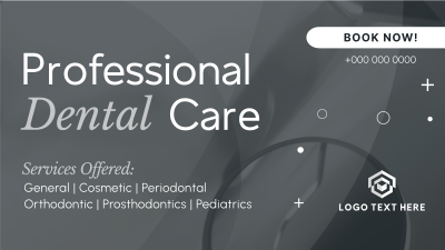 Professional Dental Care Services Facebook event cover Image Preview