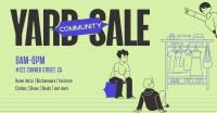 Community Yard Sale Facebook ad Image Preview