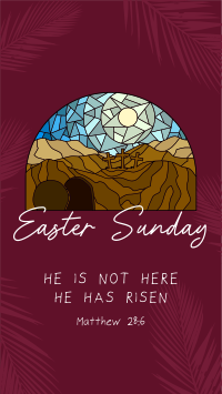 Modern Easter Sunday Facebook story Image Preview