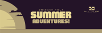 Minimalist Summer Adventure Twitter header (cover) Image Preview