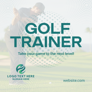 Golf Trainer Instagram post Image Preview