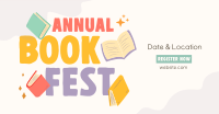 Annual Book Event Facebook ad Image Preview