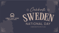 Conventional Sweden National Day Animation Image Preview