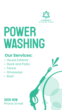 Power Wash Services Instagram story Image Preview