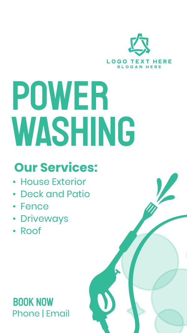 Power Wash Services Instagram Story Design Image Preview