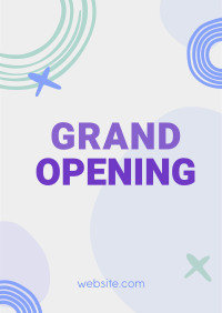 Contemporary Grand Opening Flyer Image Preview