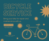 Plan Your Bike Service Facebook Post Design